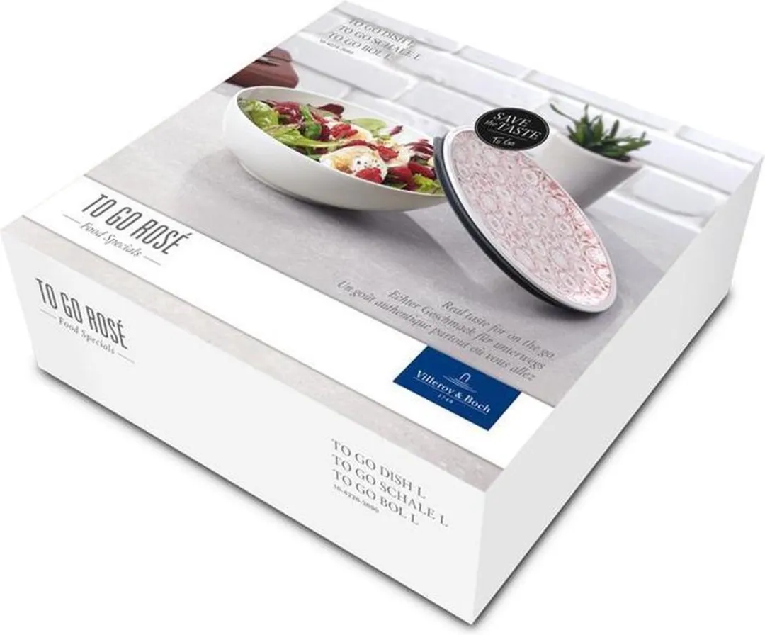 Villeroy & Boch To Go Rosé Schaal L - Oranje