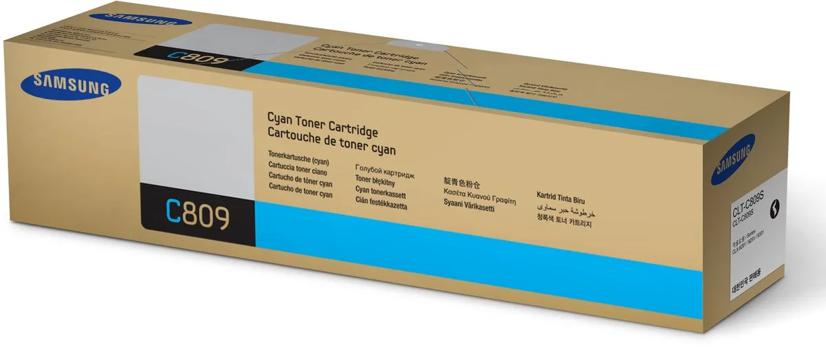 Samsung CLT-C809S/ELS Toner - Cyaan 15.000