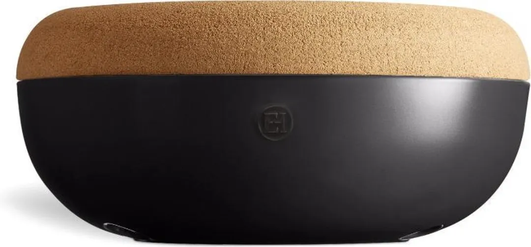 Emile Henry Fruitschaal 36cm - Keramiek Zwart