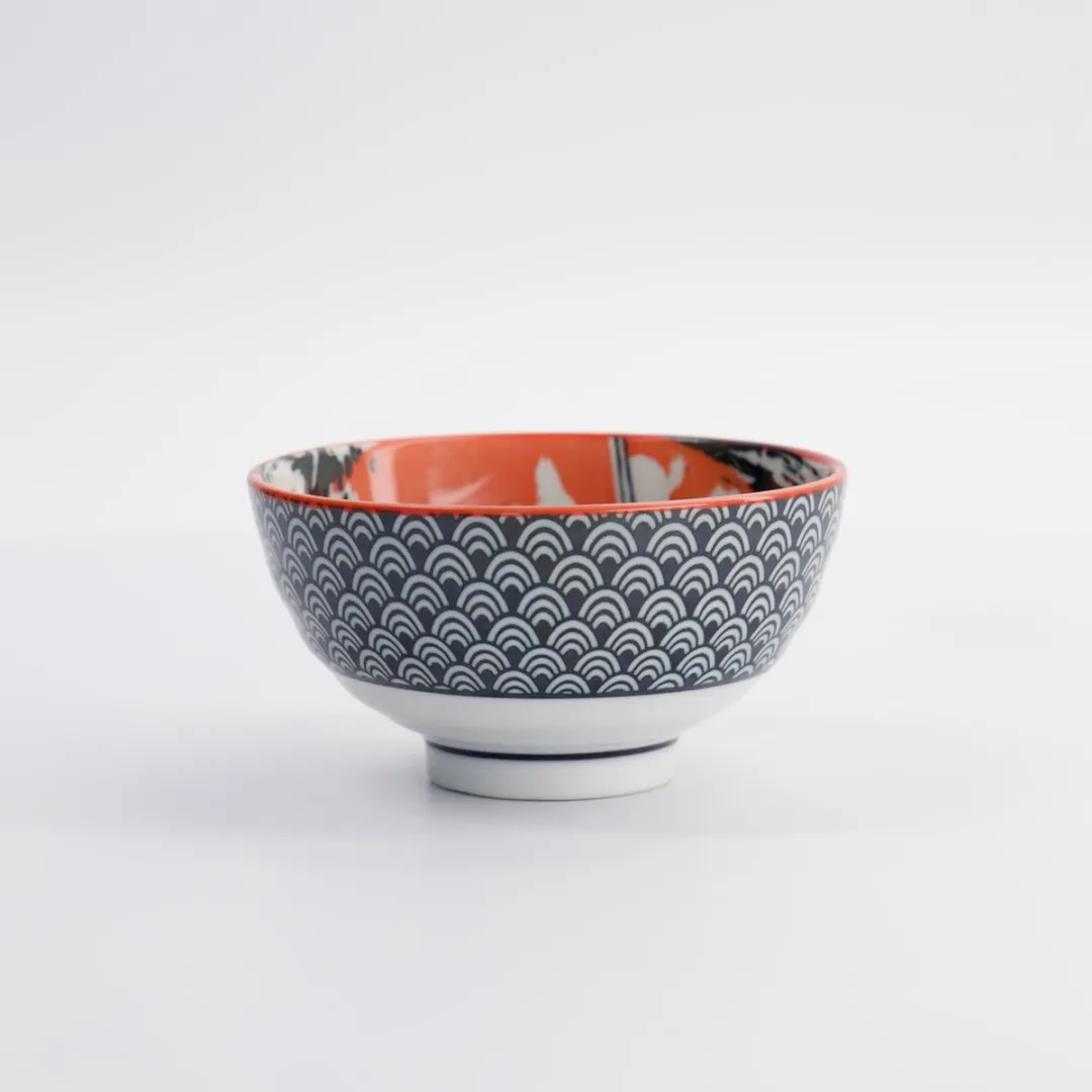 Tokyo Design Studio Asakusa Samurai Rijstkom 300ml - Zwart