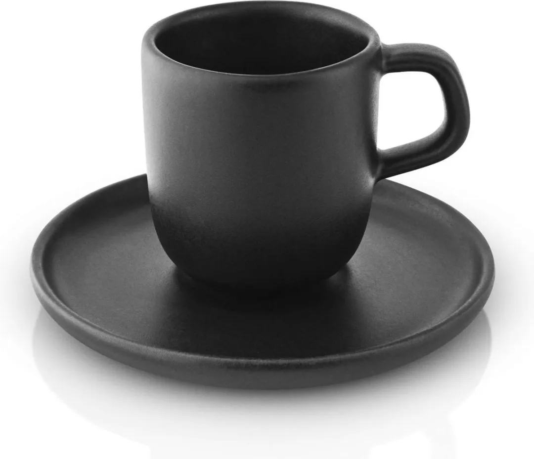 Eva Solo Nordic Kitchen Espresso Kop & Schotel 512705 - Keramiek
