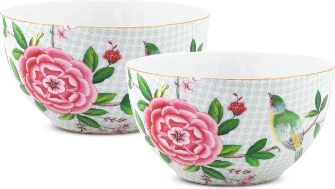 Pip Studio Blushing Birds Kommen Set 2