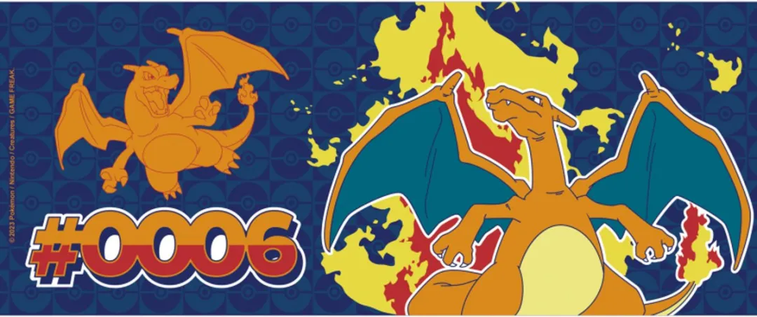 Pokémon Charizard Kop - Meerkleurig