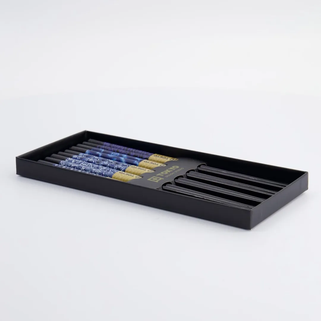 Tokyo Design Studio Eetstokjes Blauw 5 Paar 22,5cm