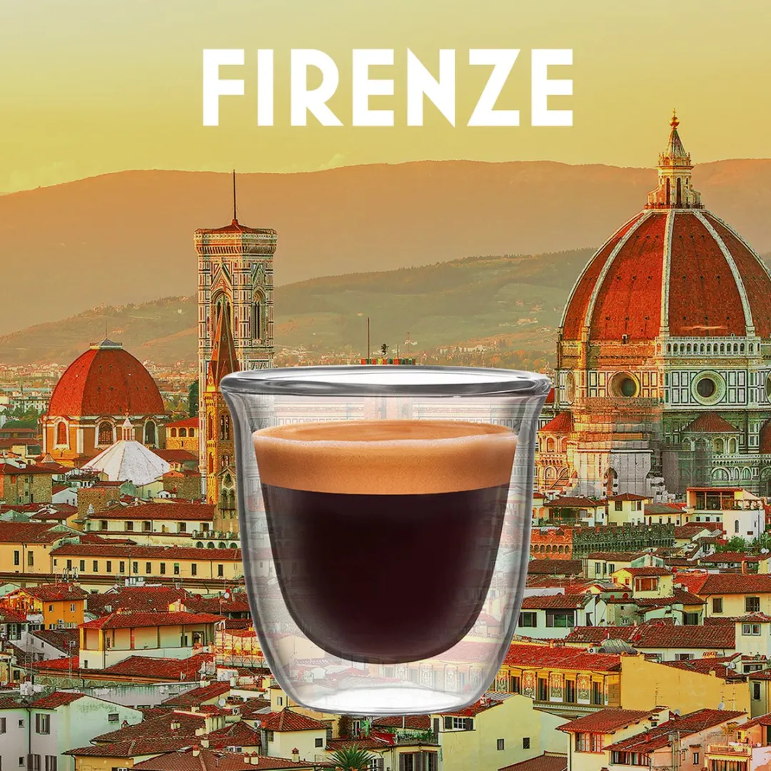 Bialetti Firenze Dubbelwandig Koffieglas 80ml - 2 Stuks