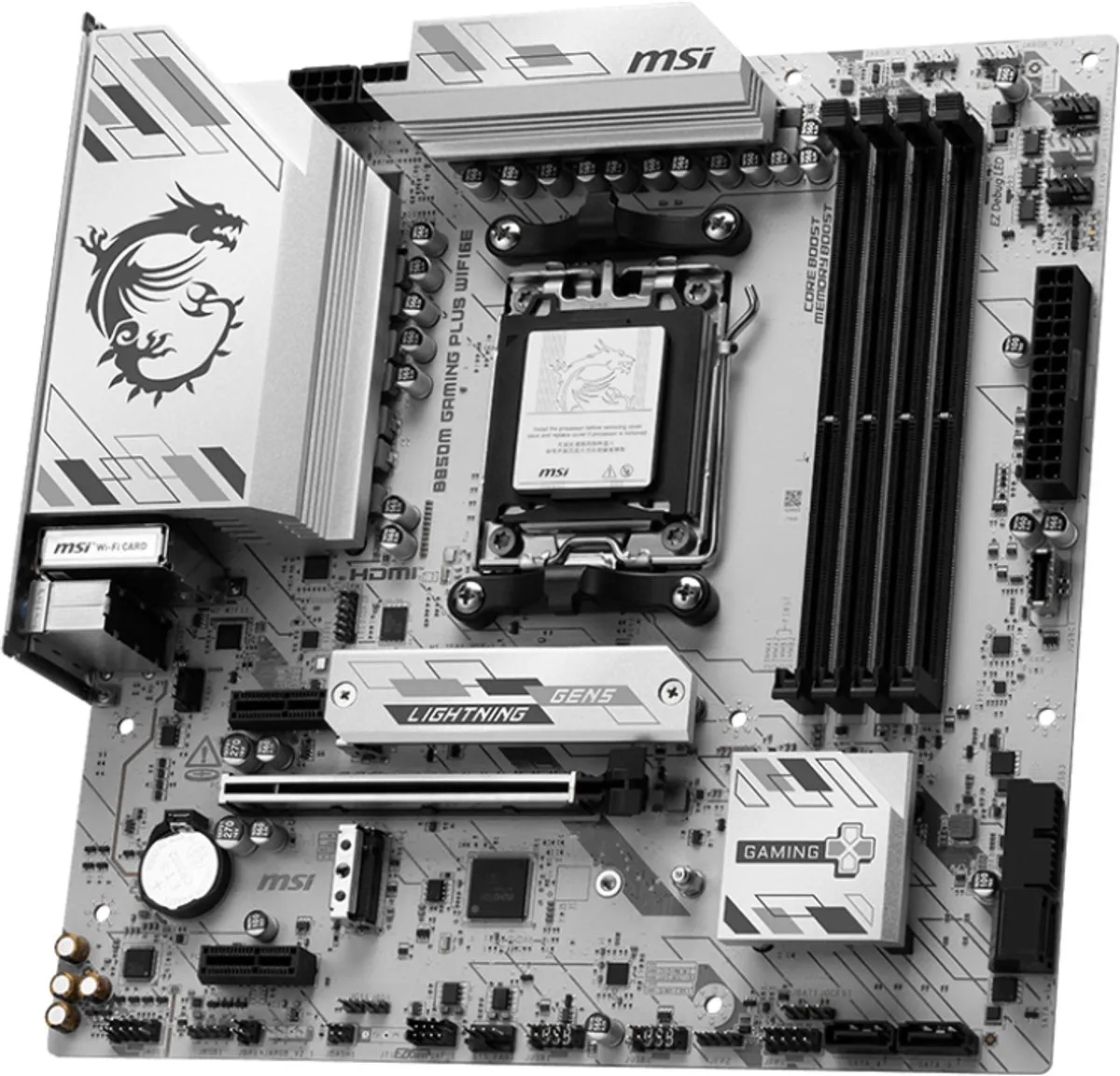 MSI B850M GAMING PLUS WIFI7 AM5 moederbord