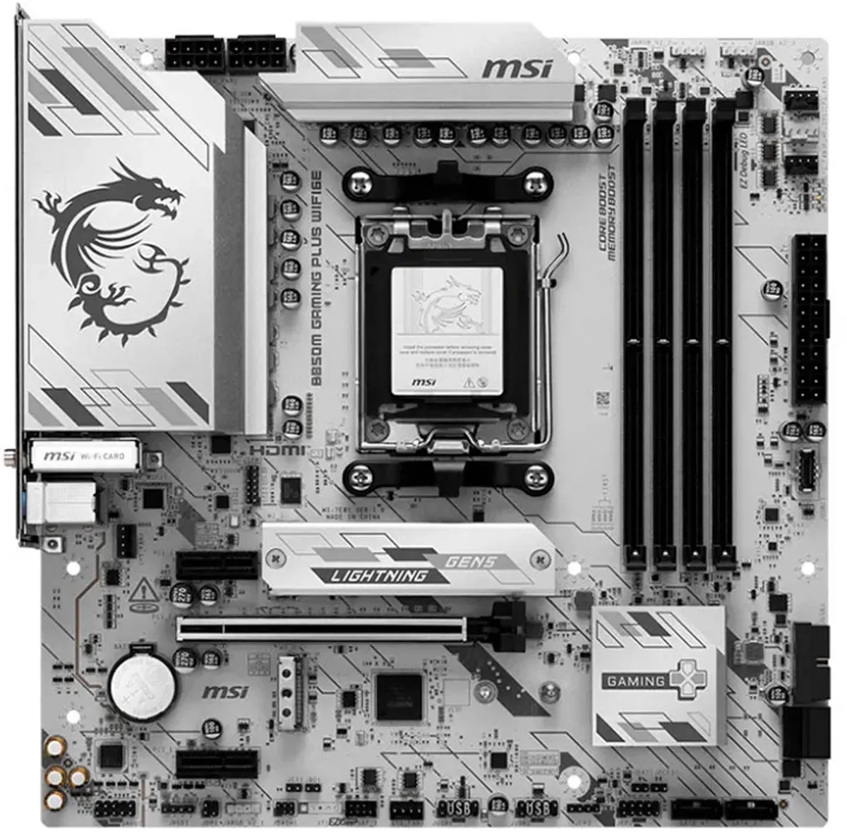 MSI B850M GAMING PLUS WIFI7 AM5 moederbord