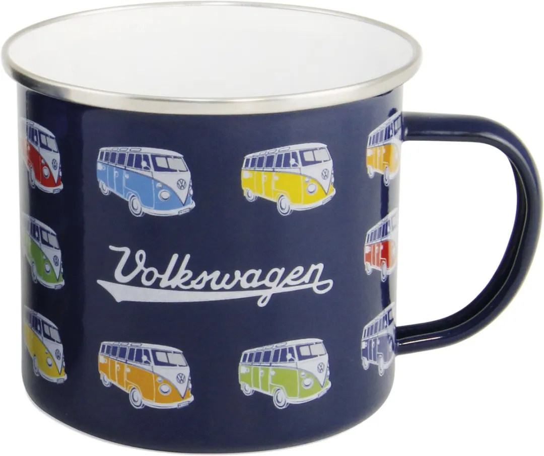 Volkswagen T1 Bus Emaille Mok 500ml