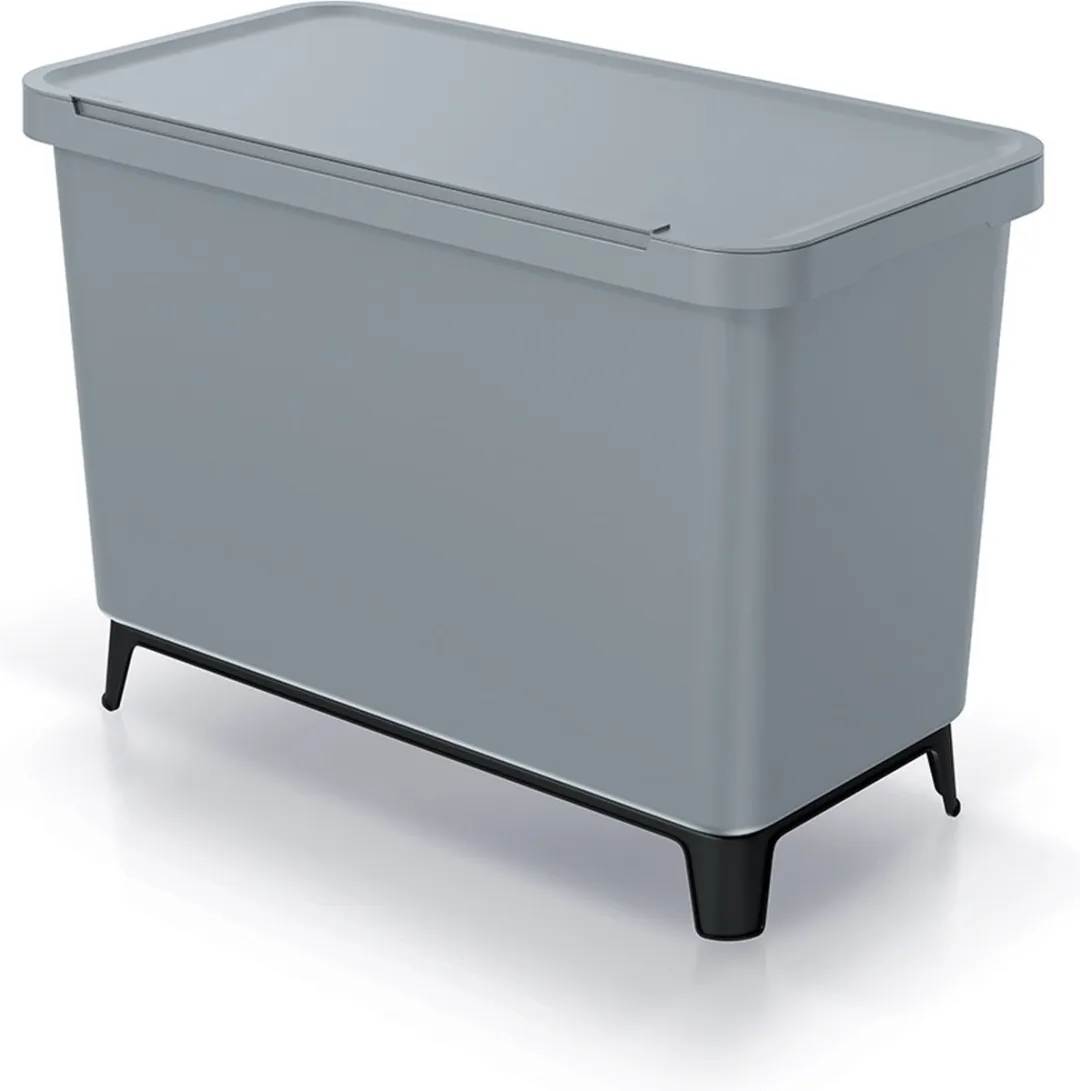 Prosperplast Keden SYSTEMA Afvalbak 3x10L - Grijs