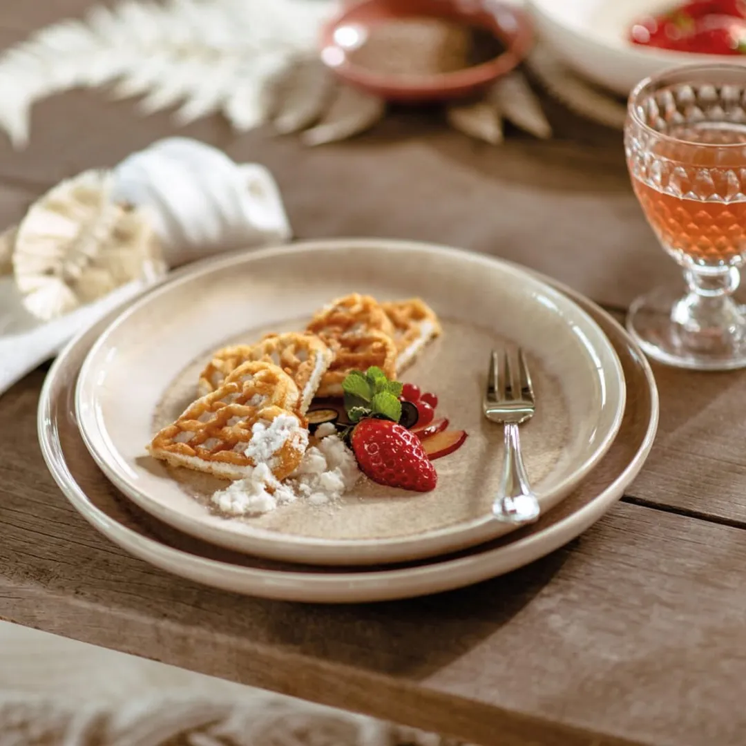 Villeroy & Boch Perlemor Sand Ontbijtbord 24cm