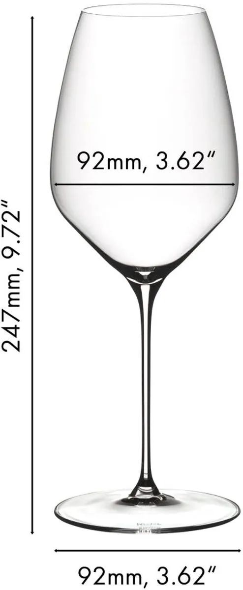 Riedel Veloce Riesling Wijnglazen - 570ml - 2 Stuks