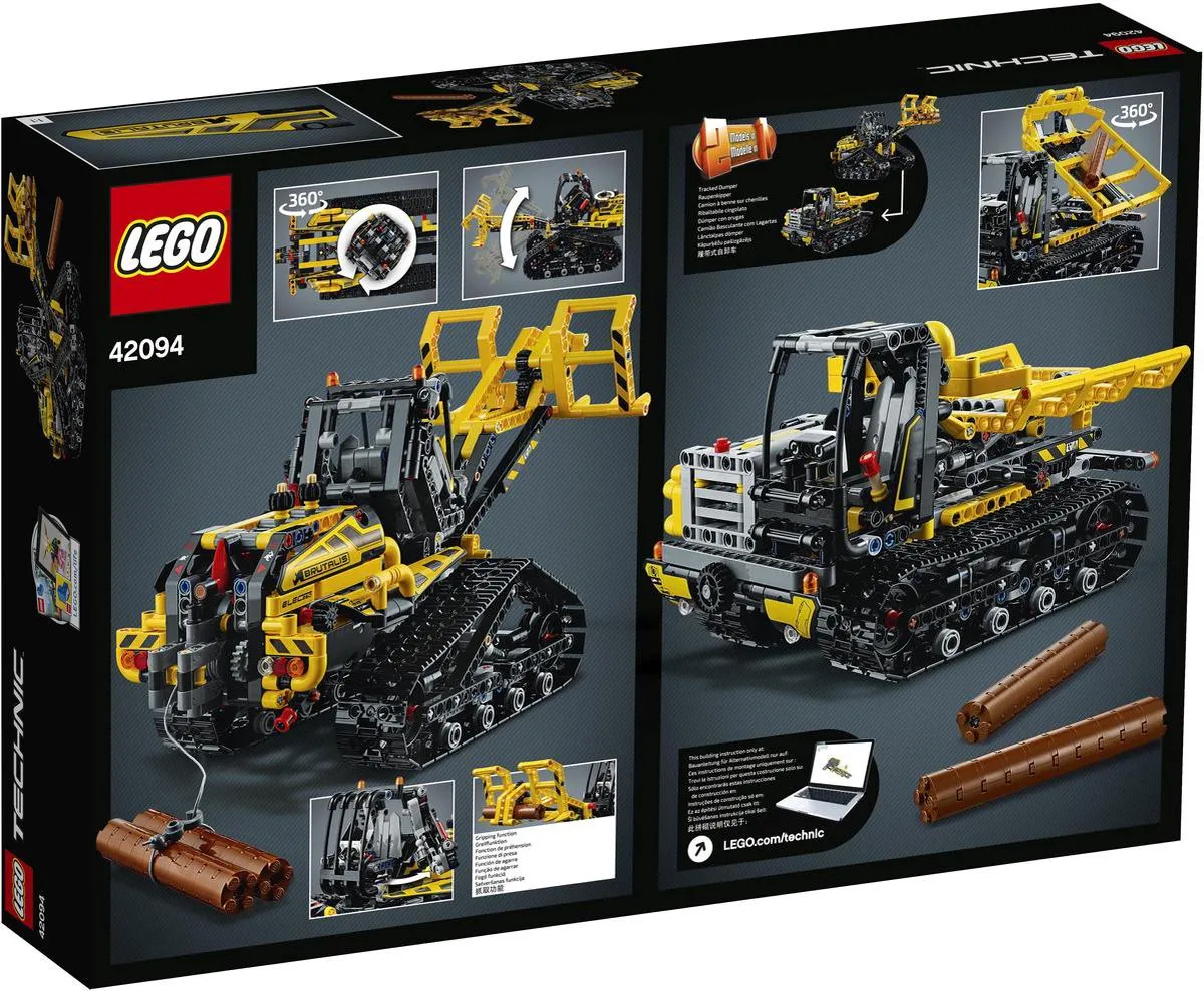 LEGO Technic Rupslader 42094 - 827 Stukken - Zwart