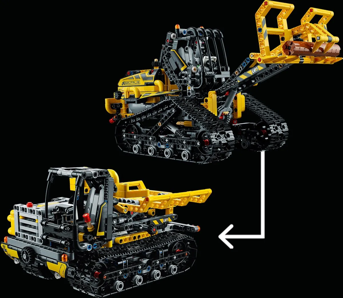 LEGO Technic Rupslader 42094 - 827 Stukken - Zwart - afbeelding 6 van 6