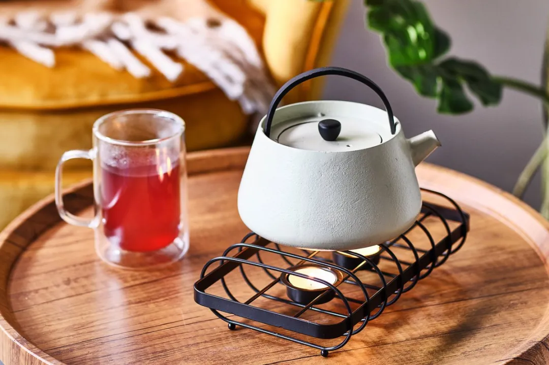 Cosy&Trendy Bill Theepot 0.83L - Gietijzer - Crème