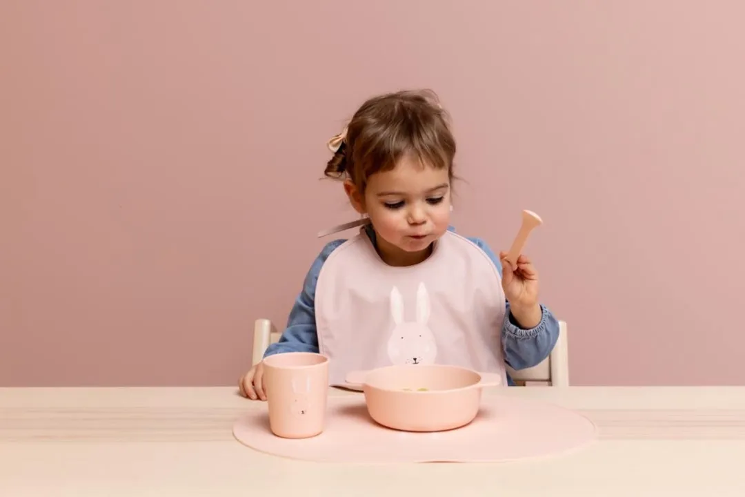 Trixie Mrs. Rabbit Siliconen Lepels 2 Stuks - Roze