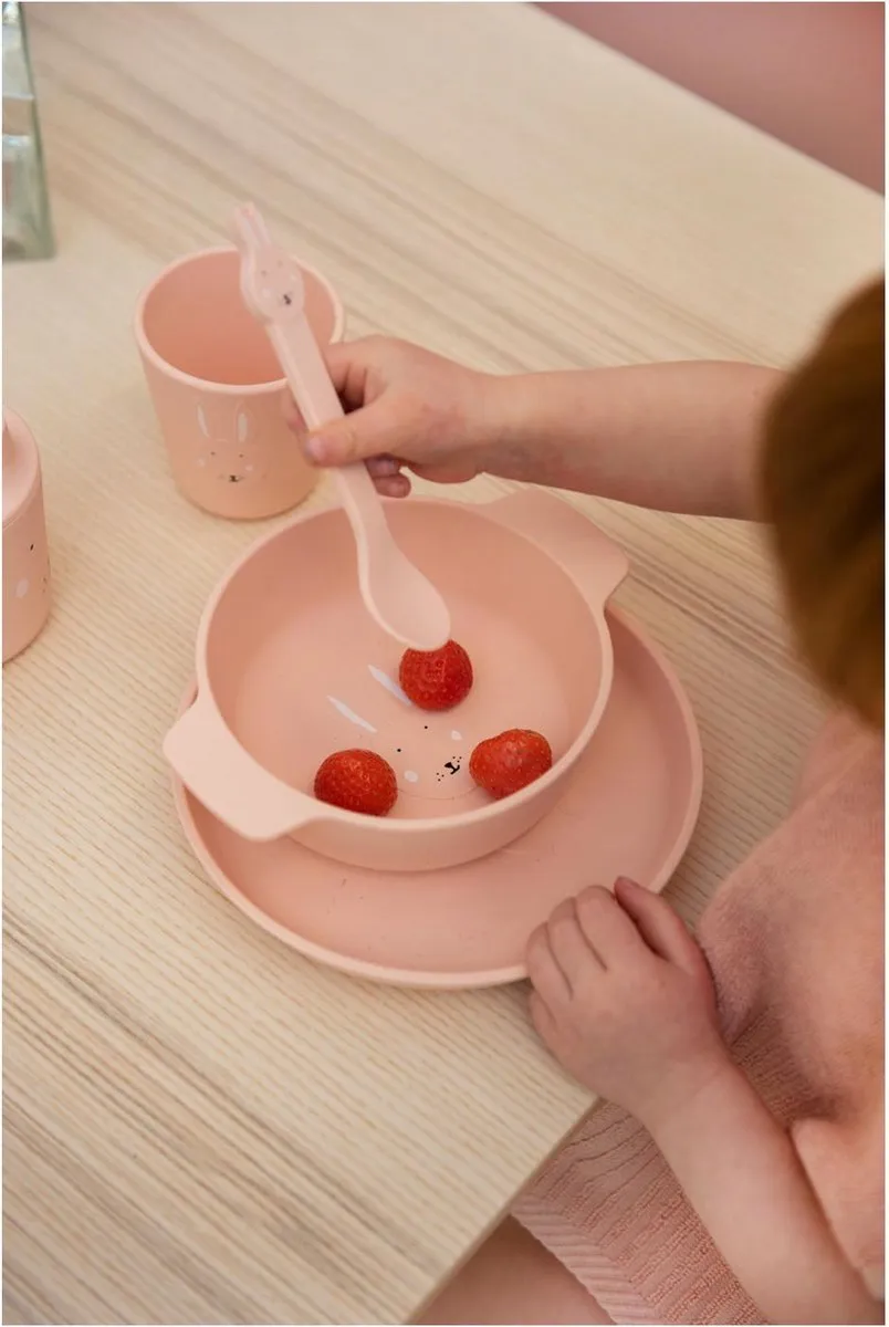 Trixie Mrs. Rabbit Siliconen Lepels 2 Stuks - Roze - afbeelding 6 van 6
