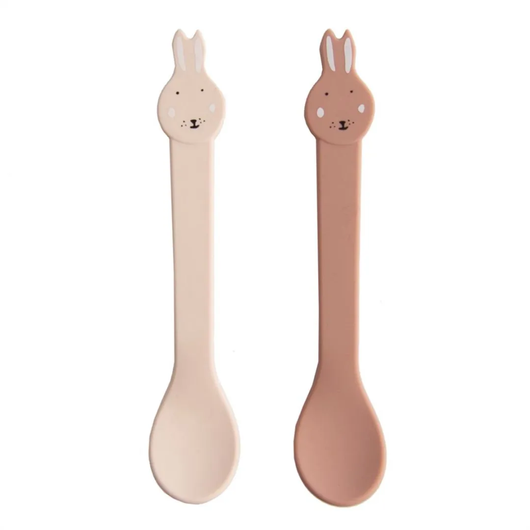 Trixie Mrs. Rabbit Siliconen Lepels 2 Stuks