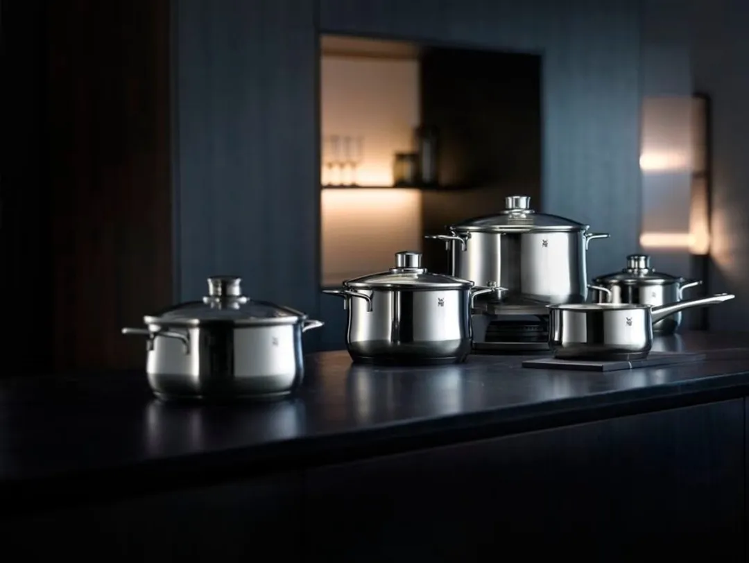 WMF Diadem Plus Pannenset 5-delig - RVS - Inclusief deksels