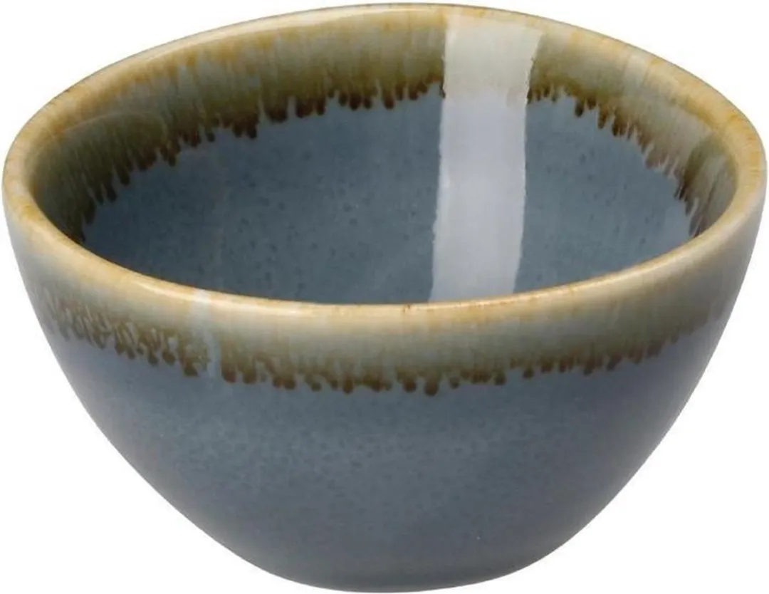 Olympia Kiln Dipschaaltje Blauw Ø7x4cm