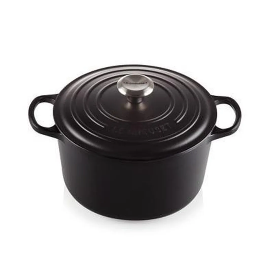 Le Creuset Braadpan 24cm - 5L - Mat Zwart