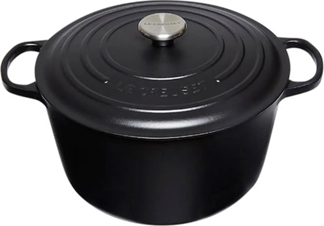 Le Creuset Braadpan 24cm - 5L - Mat Zwart