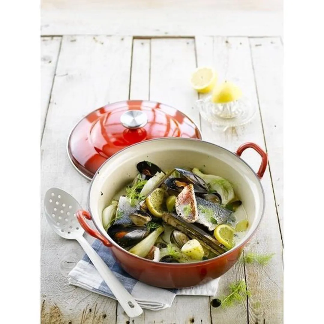 Le Creuset Faitout Braadpan 4,9L - Ø28cm - Kersenrood