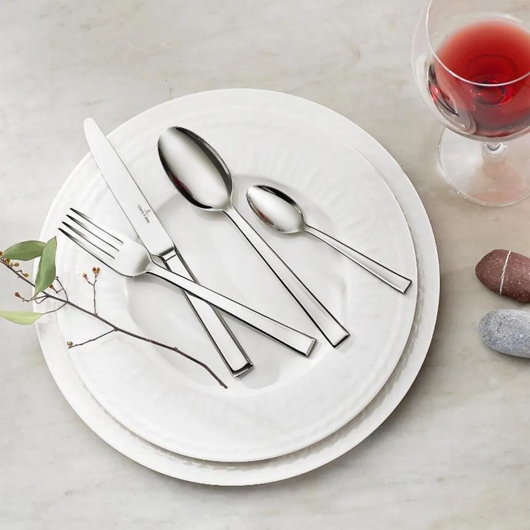 Villeroy & Boch Victor Bestekset 24-delig RVS - Zilver