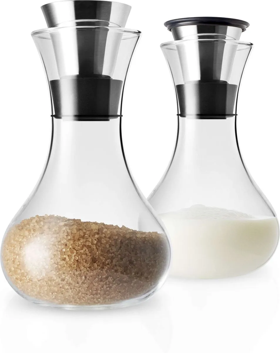 Eva Solo Melk en Suiker Set 567545 - 2 Stuks - Transparant