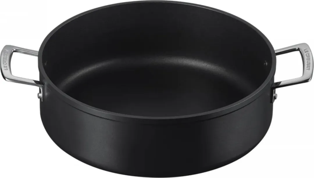 Le Creuset Provencaalse Hapjespan Les Forgées TNS 30cm - Zwart