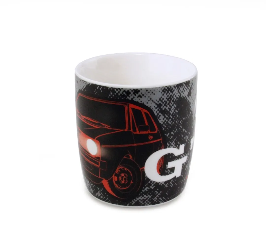 Volkswagen BRISA Koffietas Golf GTI 330ml - Zwart