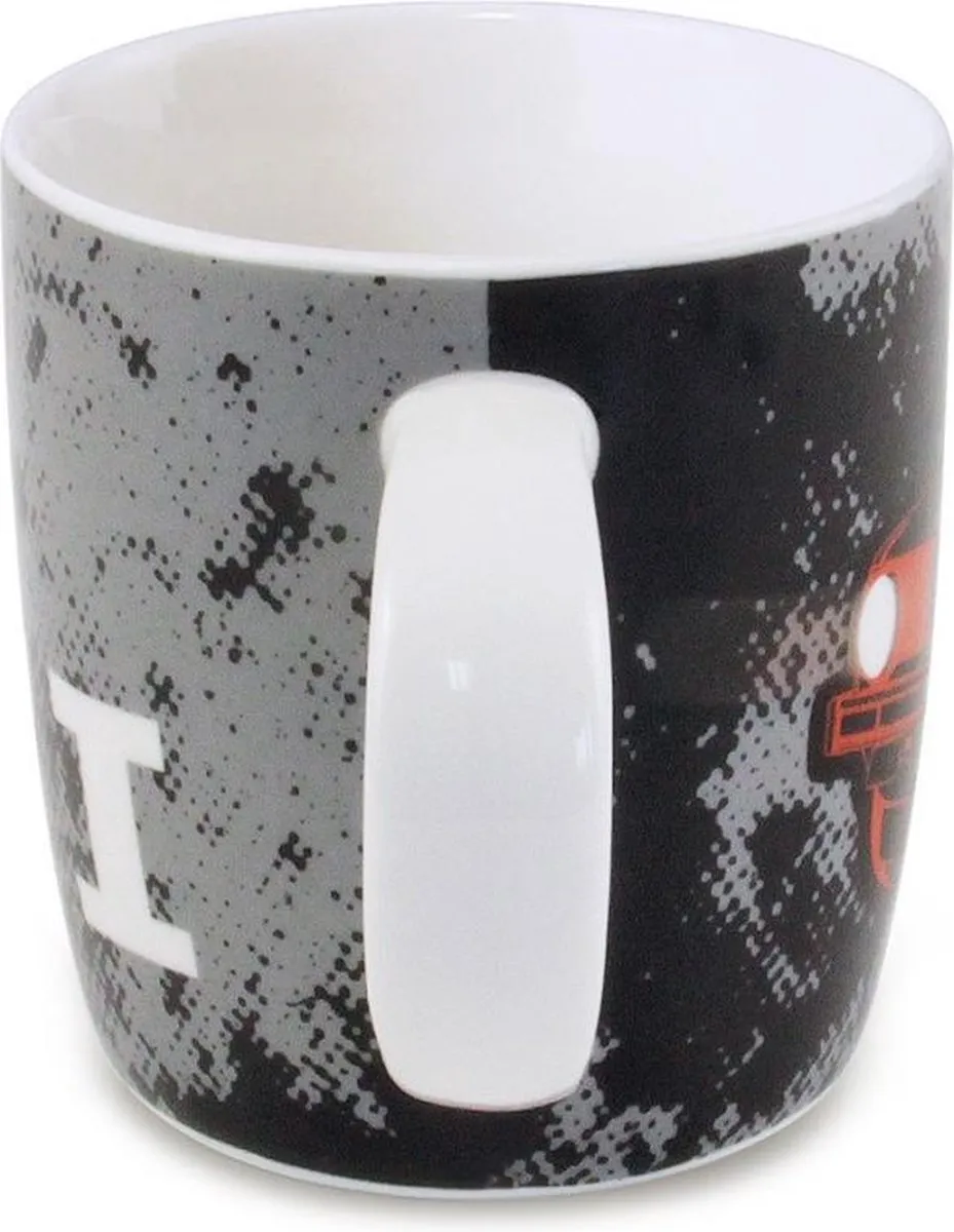 Volkswagen BRISA Koffietas Golf GTI 330ml - Zwart