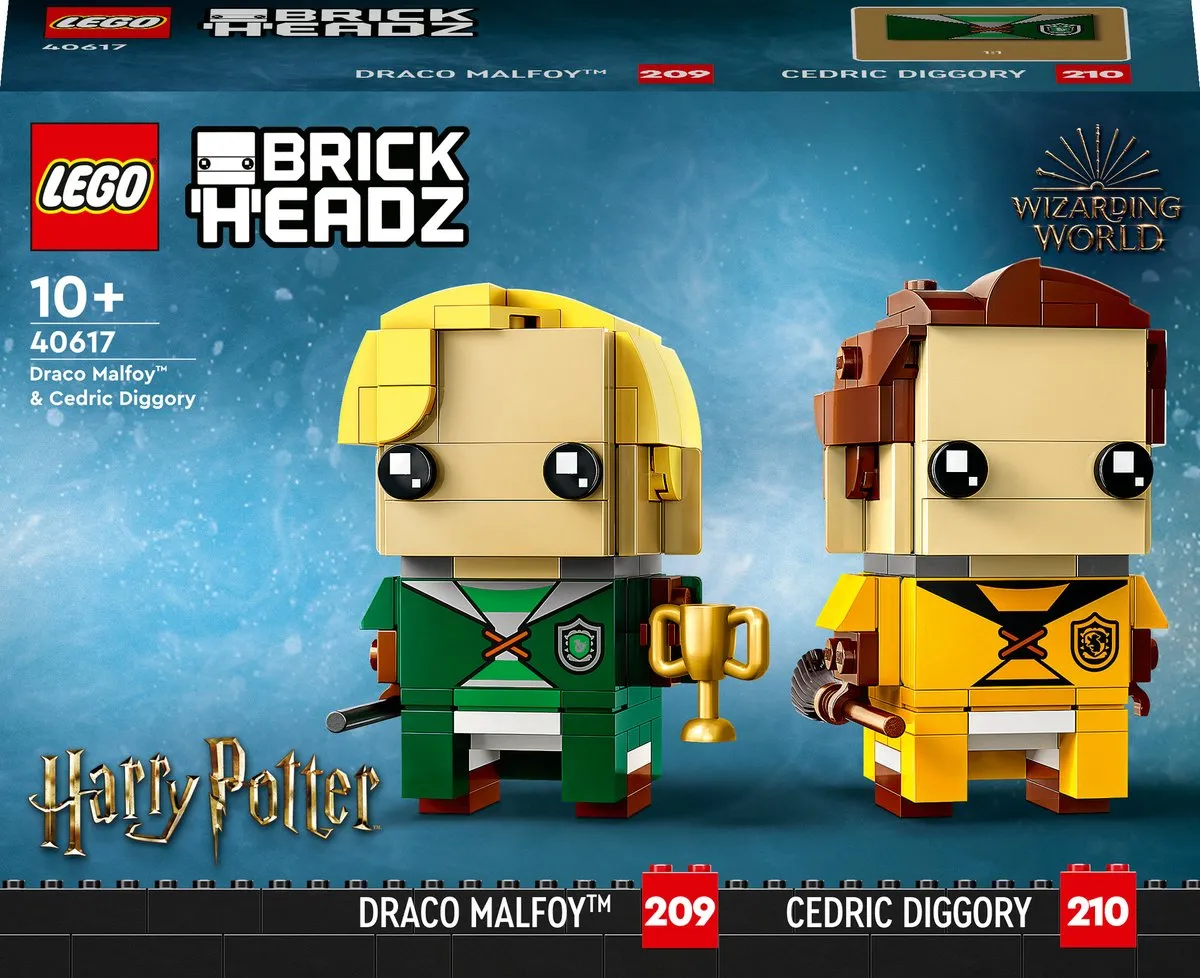 LEGO Harry Potter Brickheadz 40617 Draco & Carlo