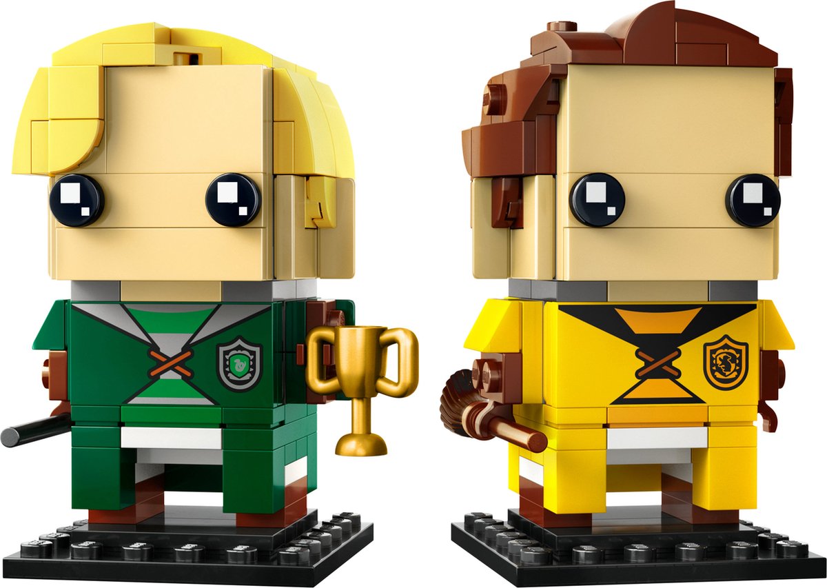 LEGO Harry Potter Brickheadz 40617 - Draco Malfidus™ en Carlo Kannewasser