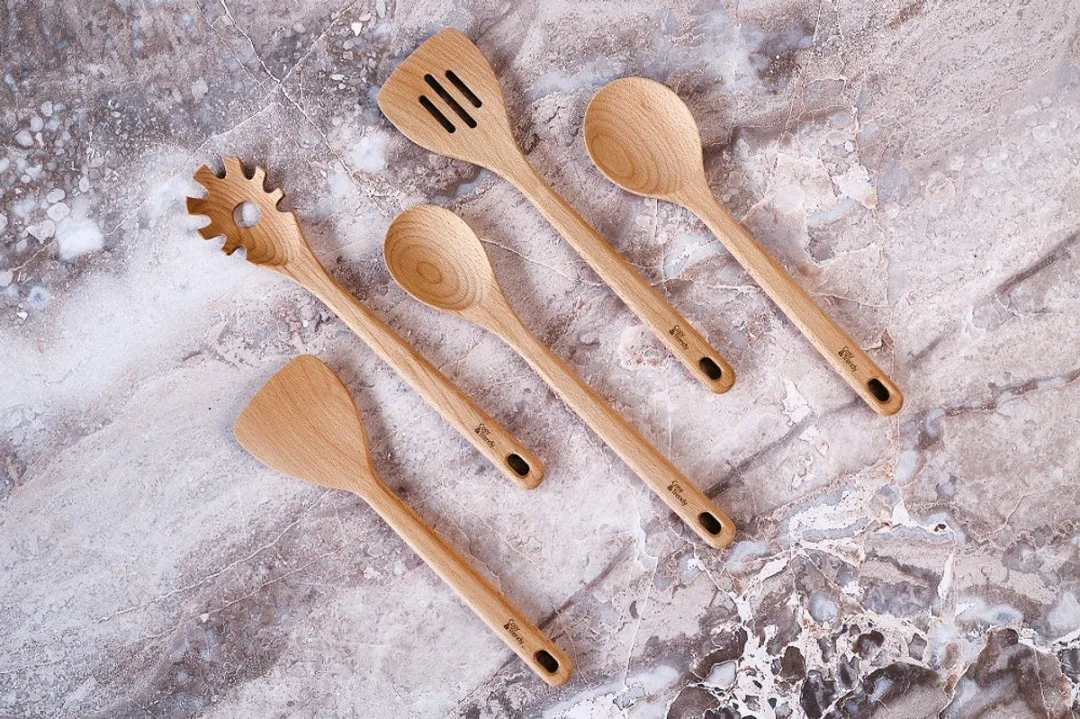 Cosy&Trendy Serveerlepel Delish Eco 31cm - Hout