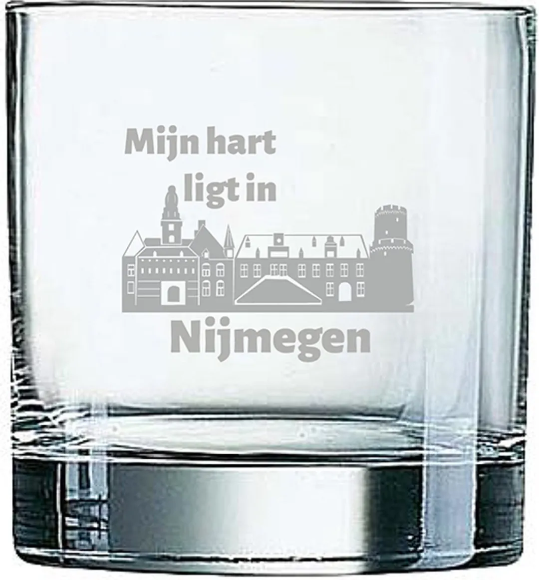 Arcoroc Nijmegen Gegraveerd Whiskeyglas 38cl