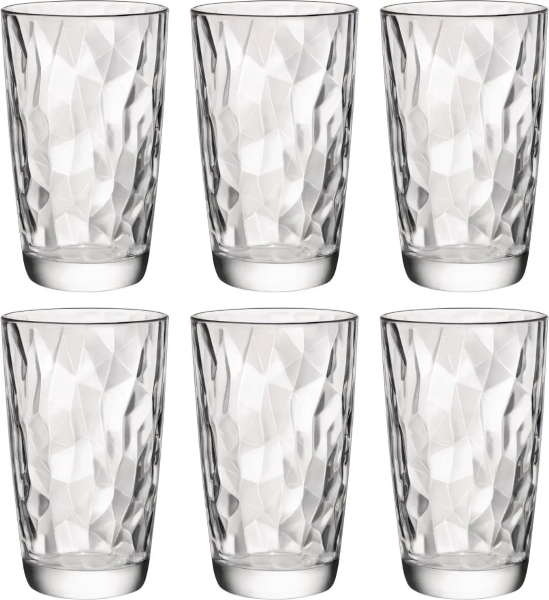 Bormioli Rocco Diamond Longdrinkglas - 6 Stuks