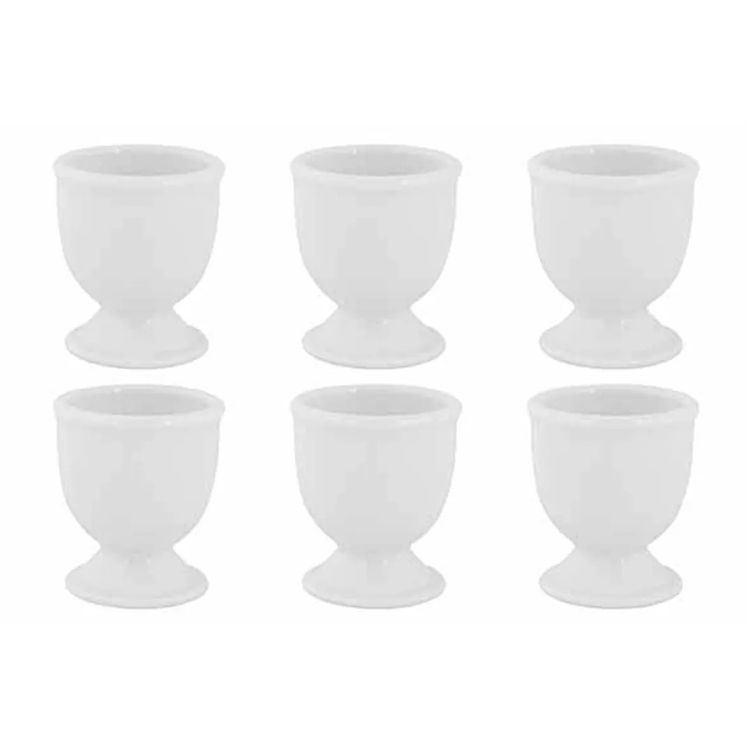 Cosy&Trendy Eierdopjes - Porselein Wit - 12 Stuks