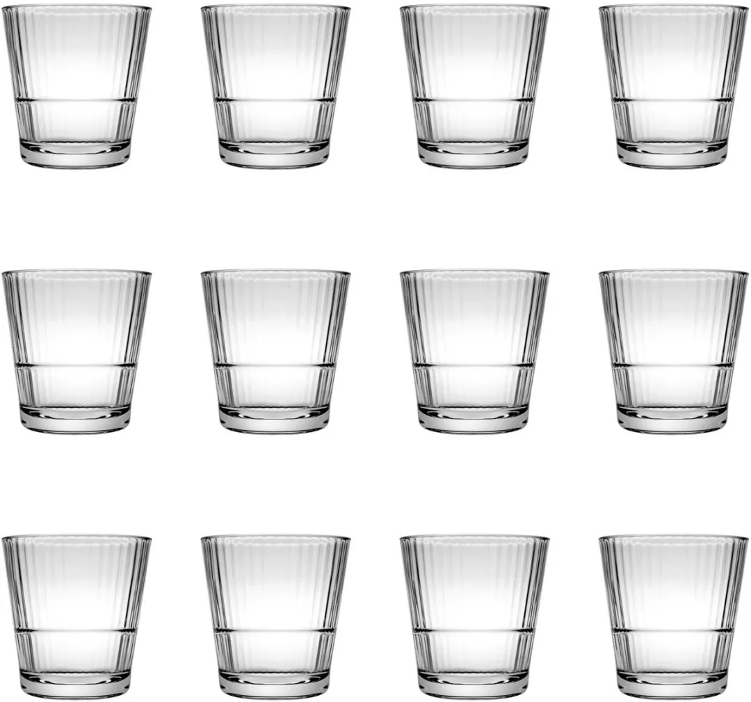 Pasabahce Grande Sunray Waterglazen 12 Stuks