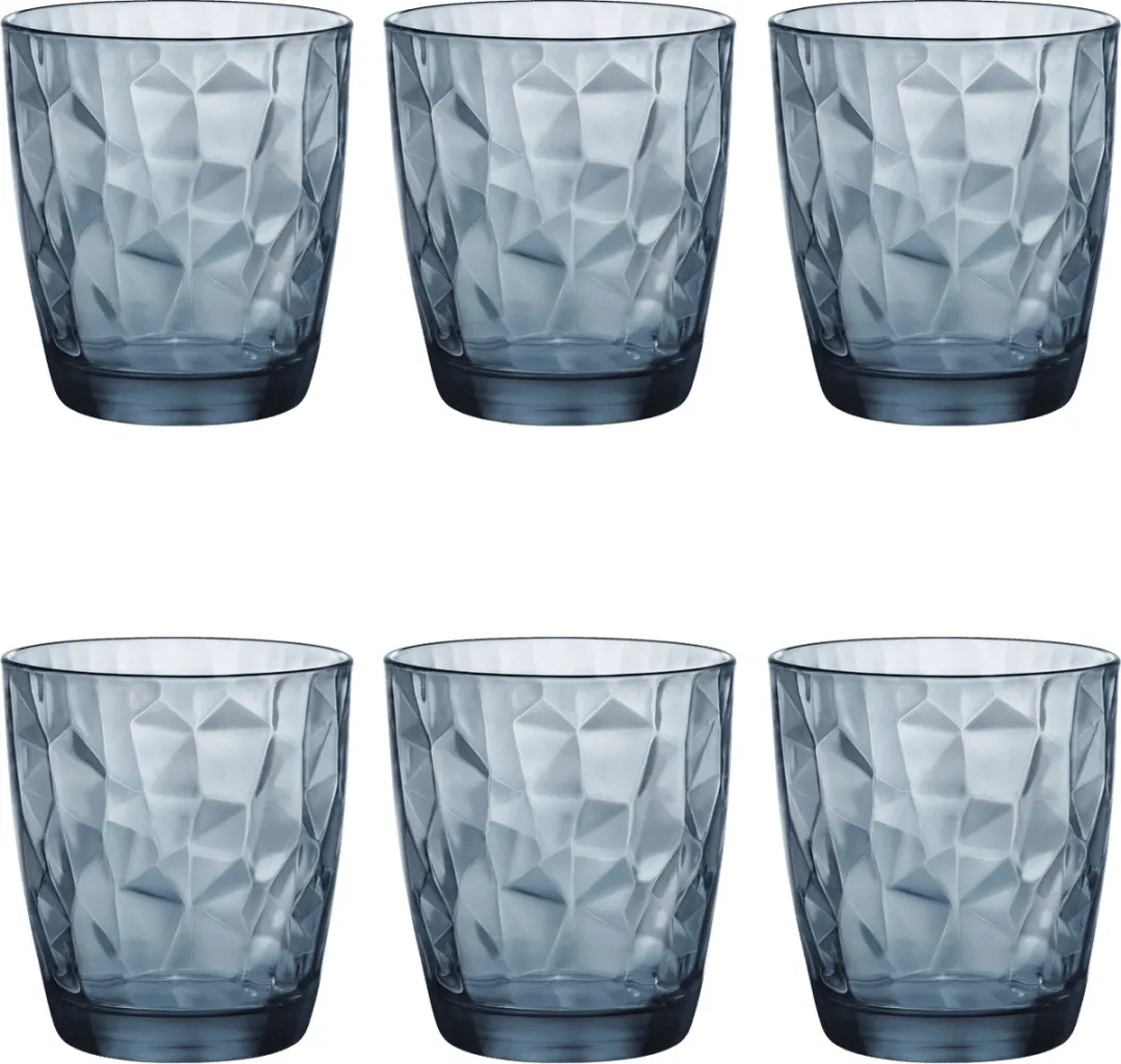Bormioli Rocco Diamond Tumbler BI350220-M02 - 30cl - Blauw