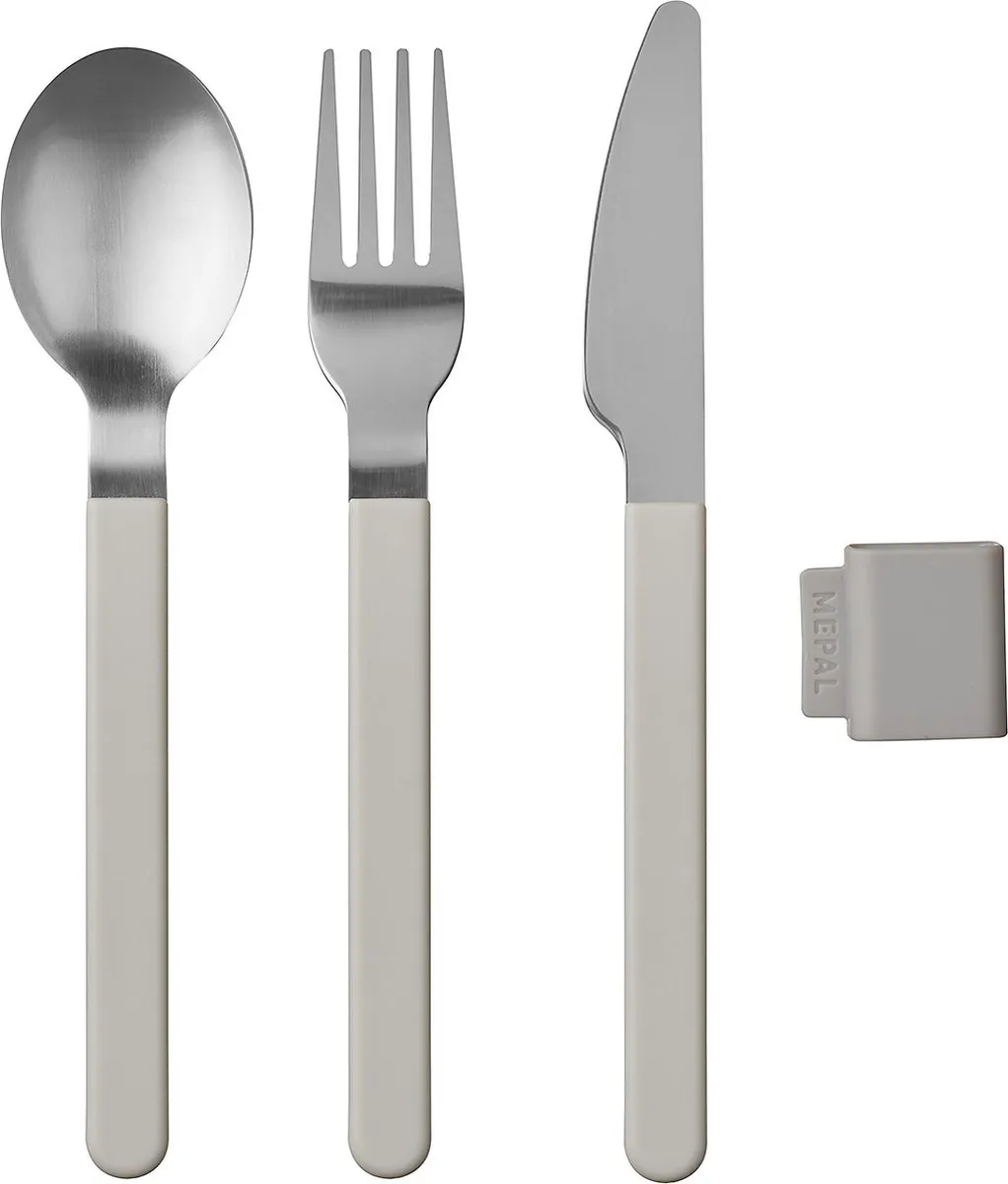 Mepal Silueta Reisbestekset 3-delig - Nordic white