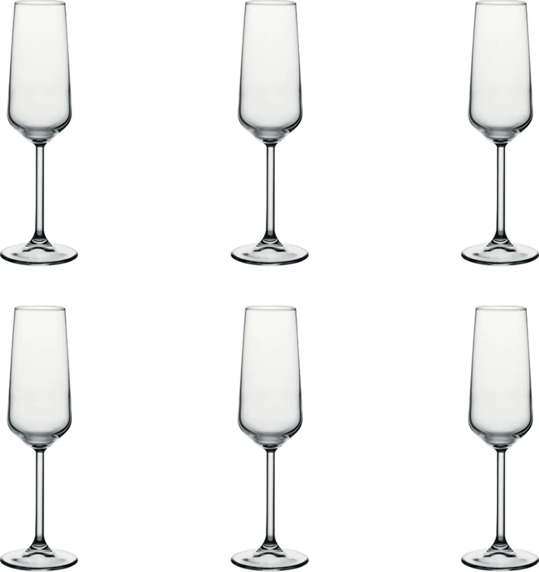 Pasabahce Allegra Champagneglas 19,5cl - 6 Stuks