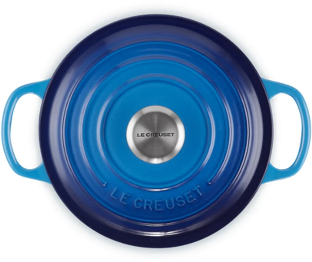 Le Creuset Signature Braad-/Stoofpan Azure 18cm - 1,8L