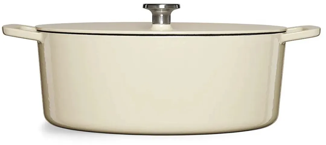 Fissler Moments Braadpan Ovaal 33cm - Ivory White