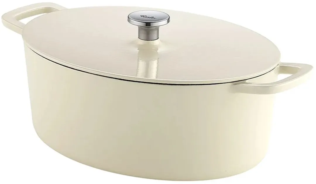 Fissler Moments Braadpan Ovaal 33cm - Ivory White