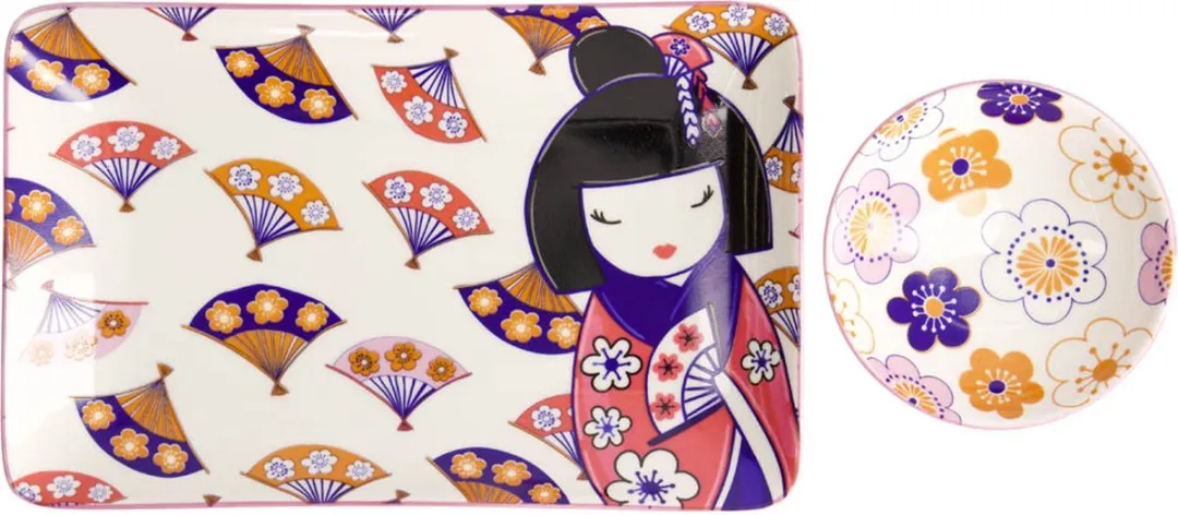 Tokyo Design Studio Kawaii Maiko Sushi Giftset - 6-delig - Multi