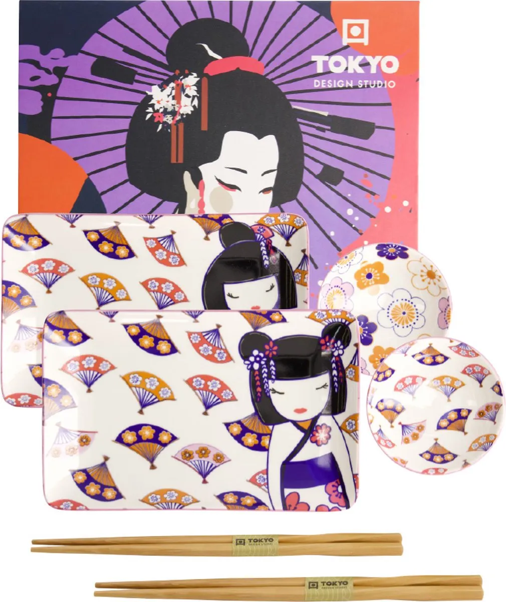 Tokyo Design Studio Kawaii Maiko Sushi Giftset