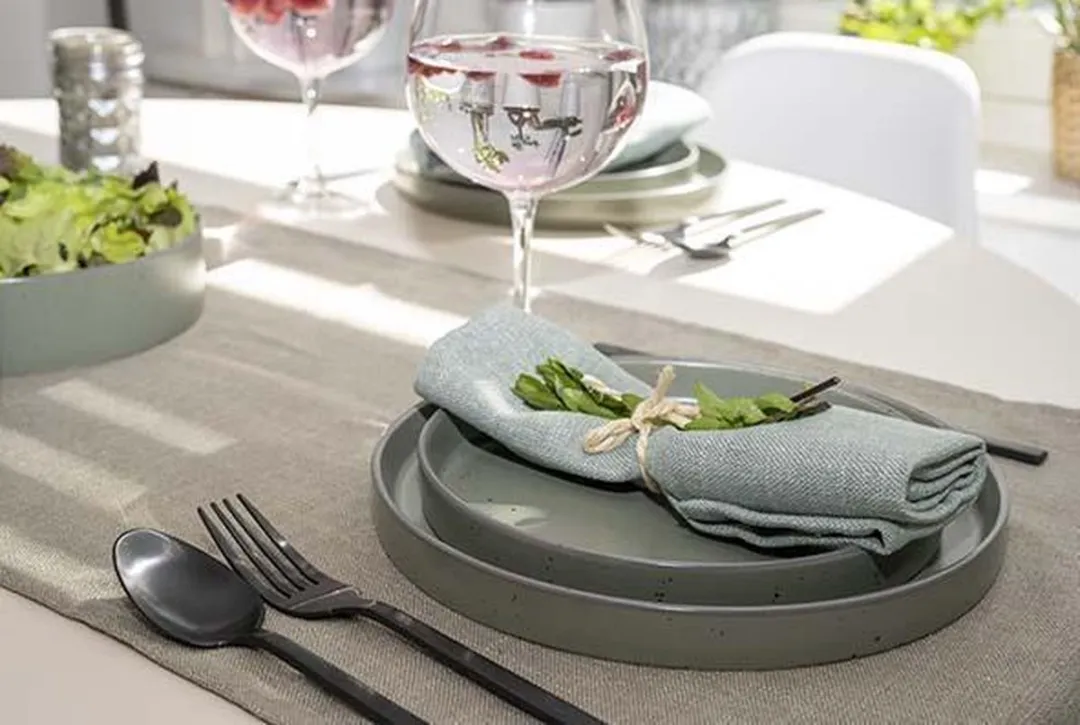 Cosy&Trendy Copenhague Mist Diep Bord 21x5cm - Groen