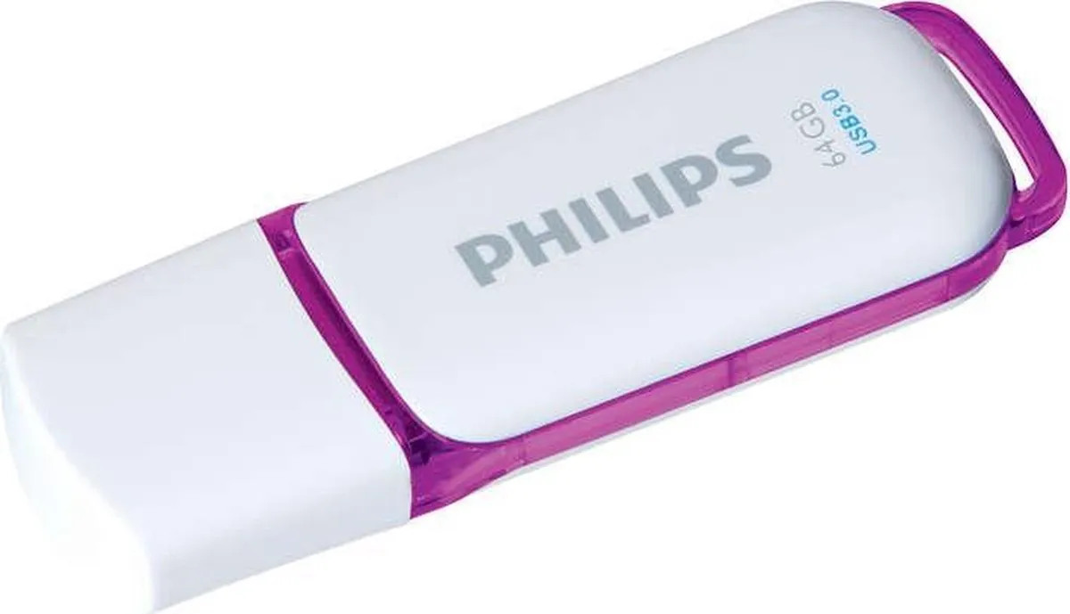 Philips USB Stick 3.0 Snow 64GB FM64FD75B - Paars