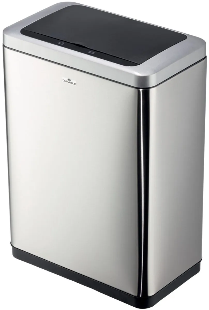 Durable Sensor NO Touch Duo 342423 Afvalbak - 40L - 2x20L - Zilver