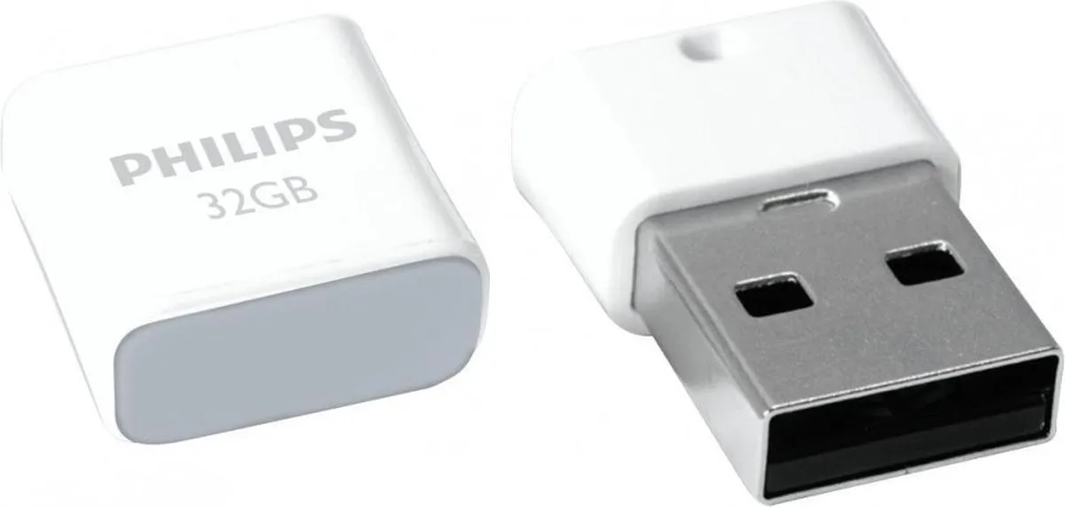 Philips Pico USB Stick 2.0 32GB - FM32FD85B - Grijs